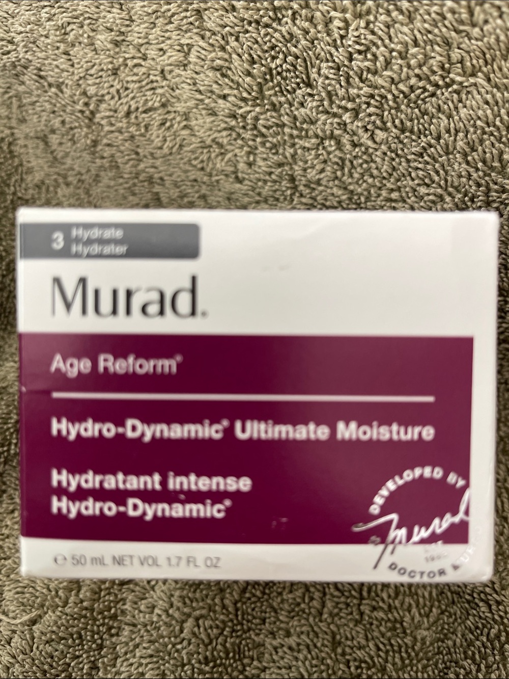 Murad Age Reform Hydro-Dynamic Ultimate Moisturizer - 50mL/1.7 FL OZ. NIB
